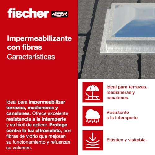 Pintura Impermeabilizante Fischer – Protección Total para Techos y Muros
