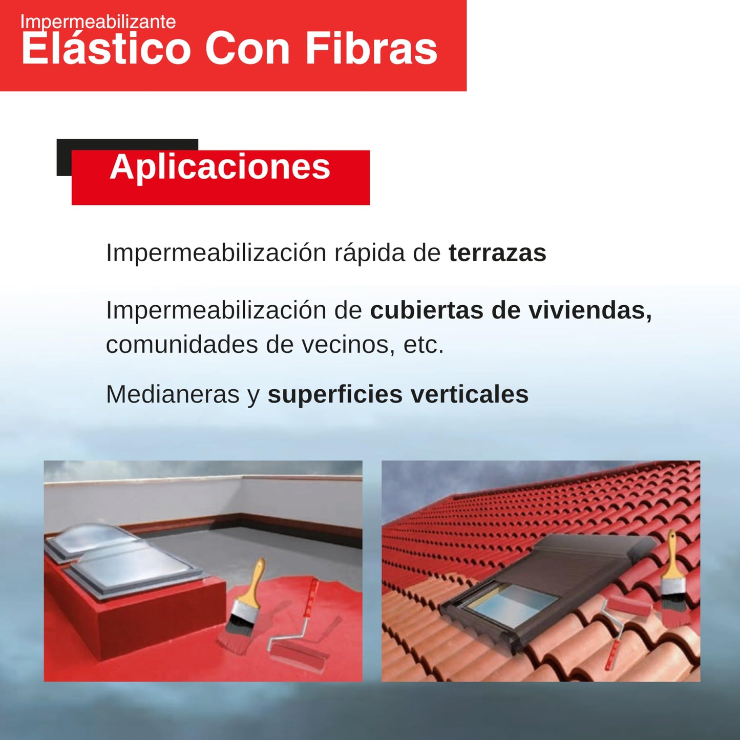Pintura Impermeabilizante Fischer – Protección Total para Techos y Muros