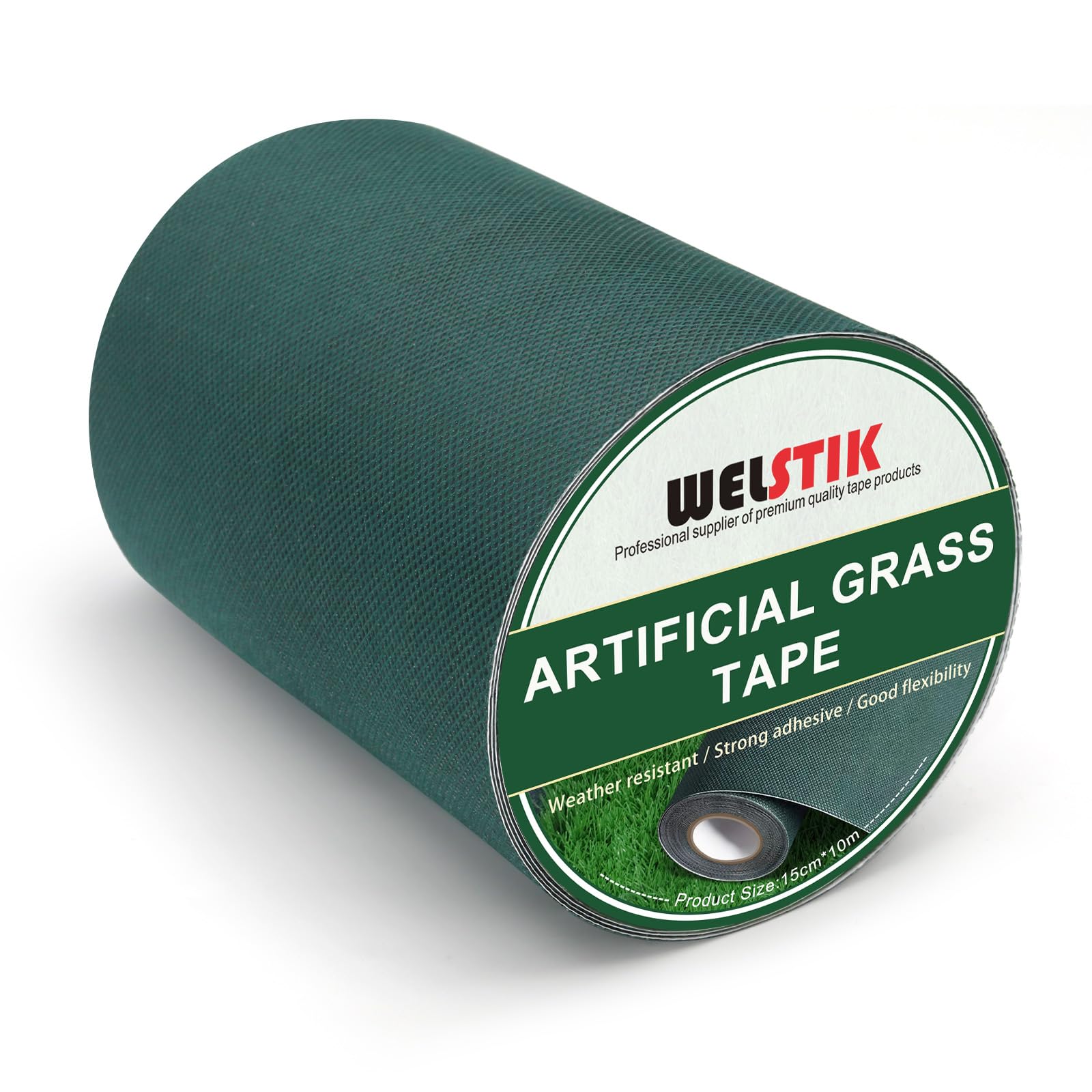 Cinta para Césped Artificial WELSTIK 15x10 m | Fijación Rápida y Resistente