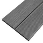 Lama Composite WPC 2,2 m Gris | Tarima Exterior Resistente y Antideslizante