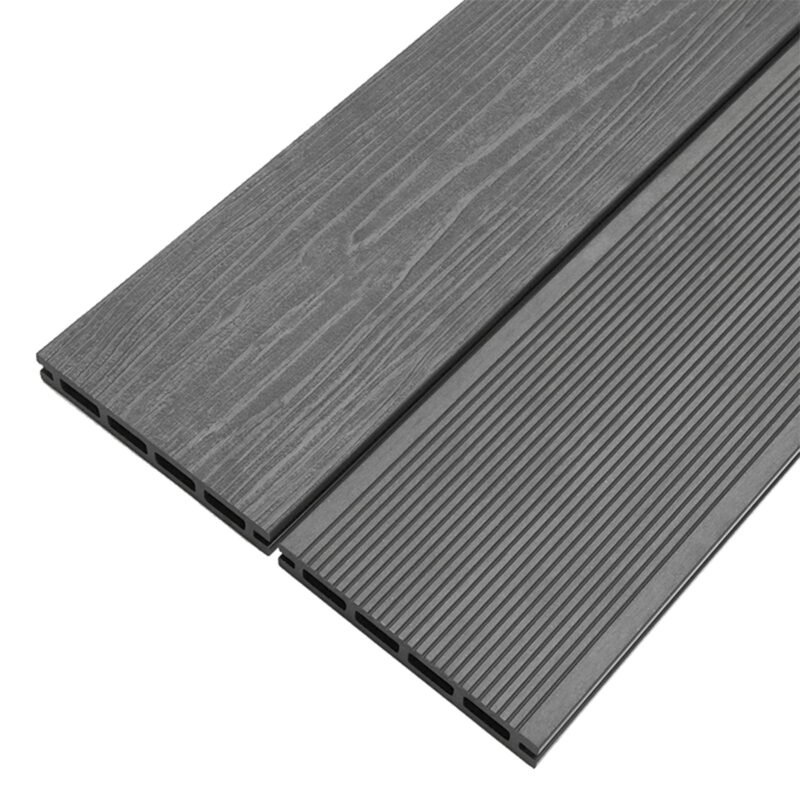 Lama Composite WPC 2,2 m Gris | Tarima Exterior Resistente y Antideslizante
