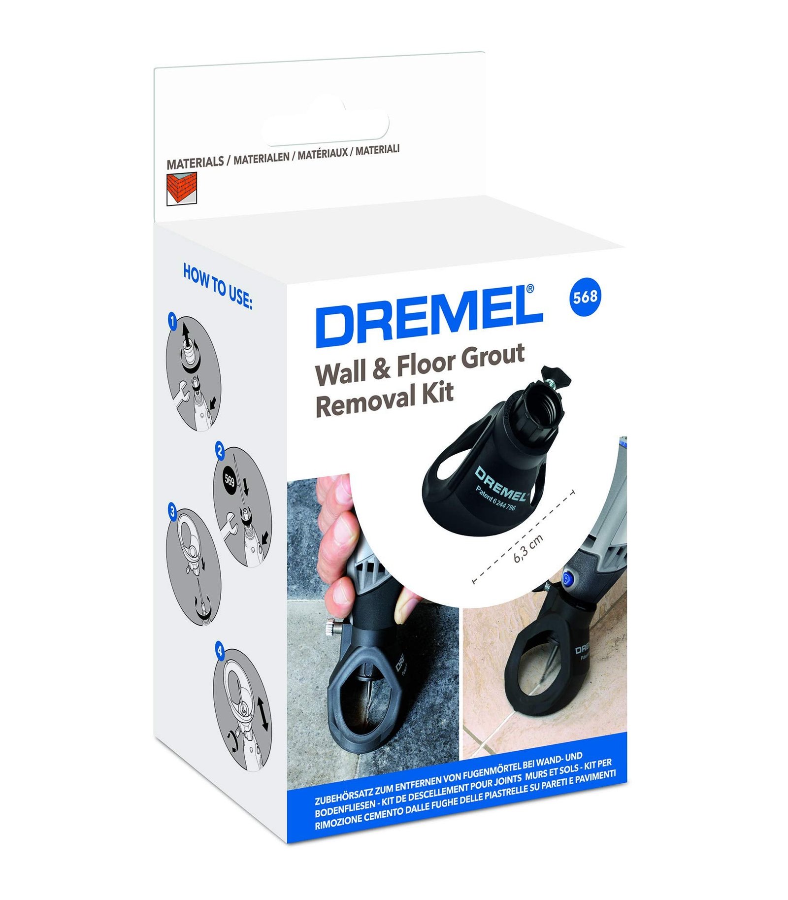 Dremel 568 Kit para quitar lechada — Precisión y control profesional - Imagen 6