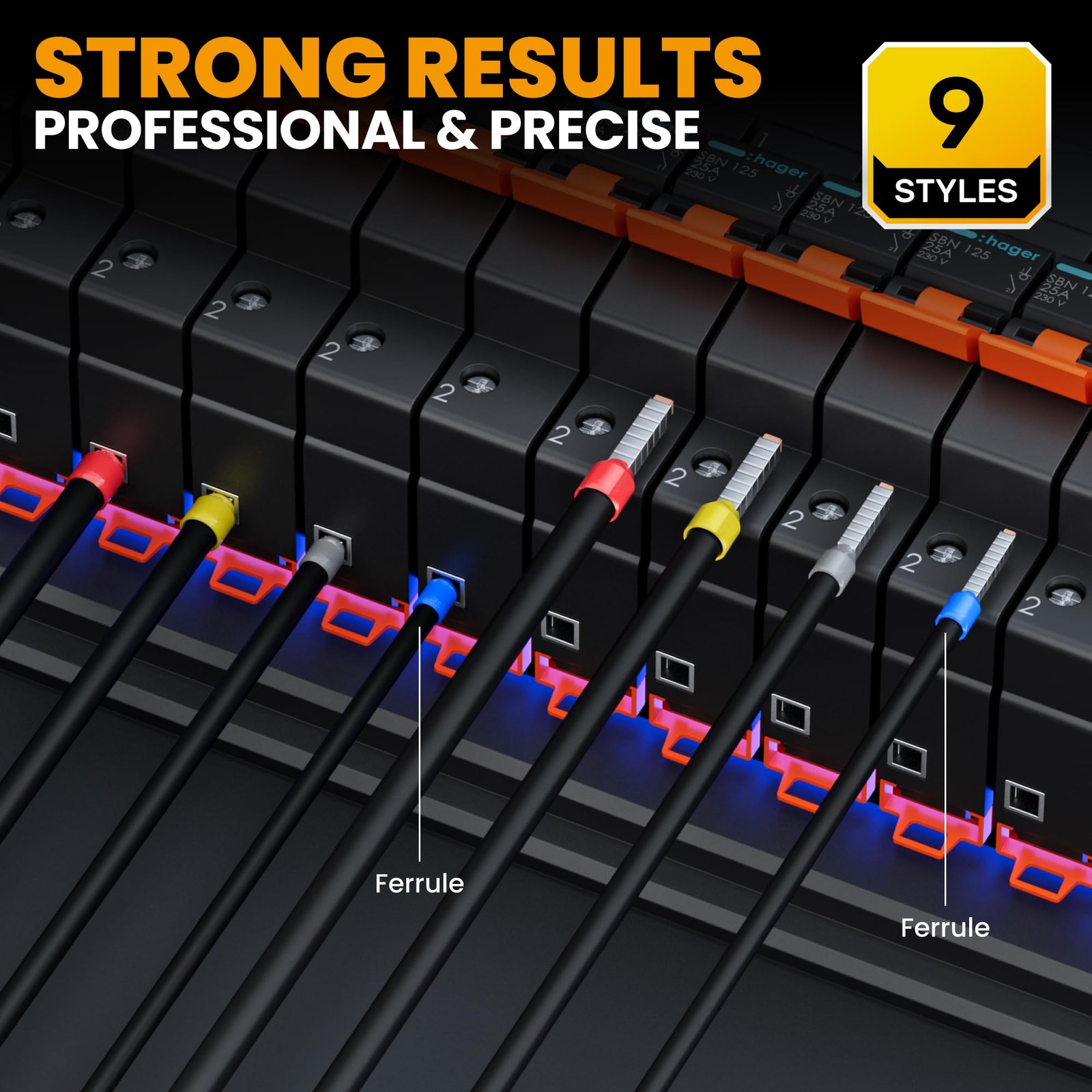 Alicate de Crimpado Automático Someline para Terminales Eléctricos