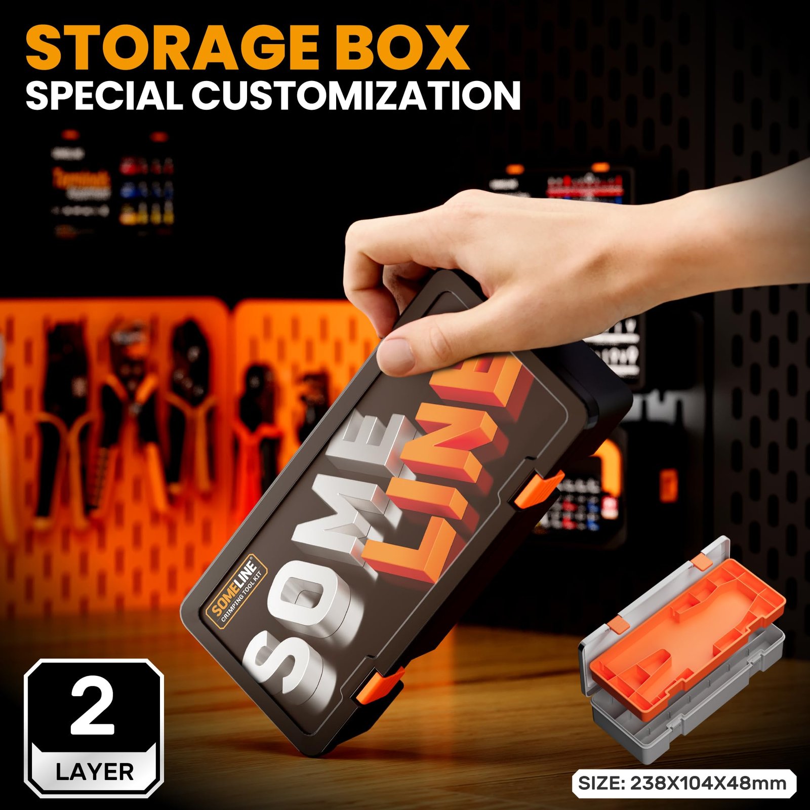 Alicate de Crimpado Automático Someline para Terminales Eléctricos