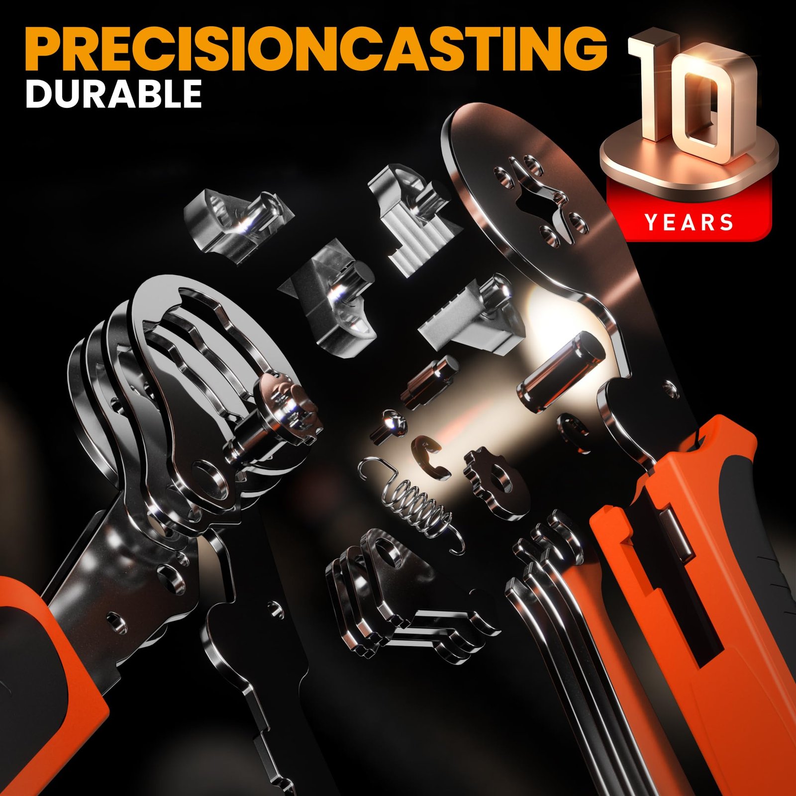 Alicate de Crimpado Automático Someline para Terminales Eléctricos