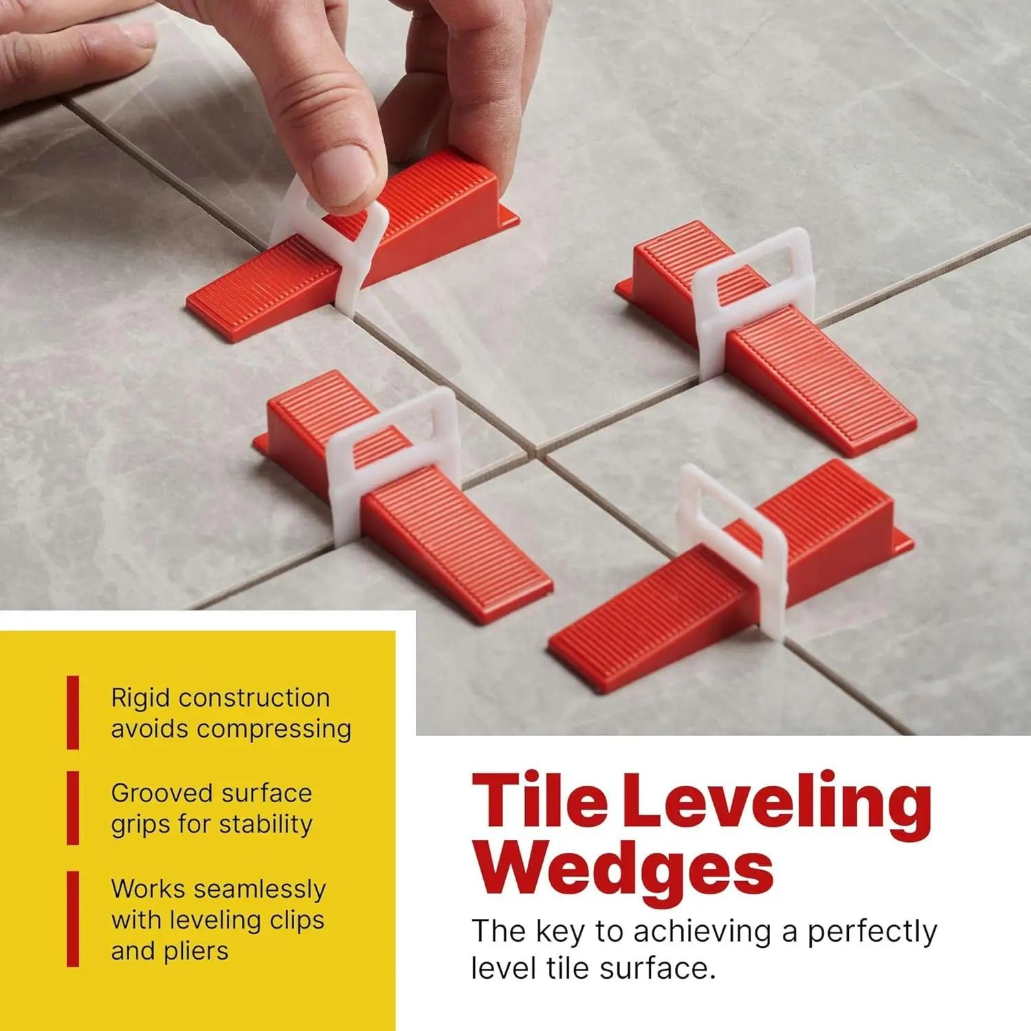 Kit Nivelación Azulejos 1mm/1,5mm con Alicates y Cuñas Reutilizables - Imagen 12