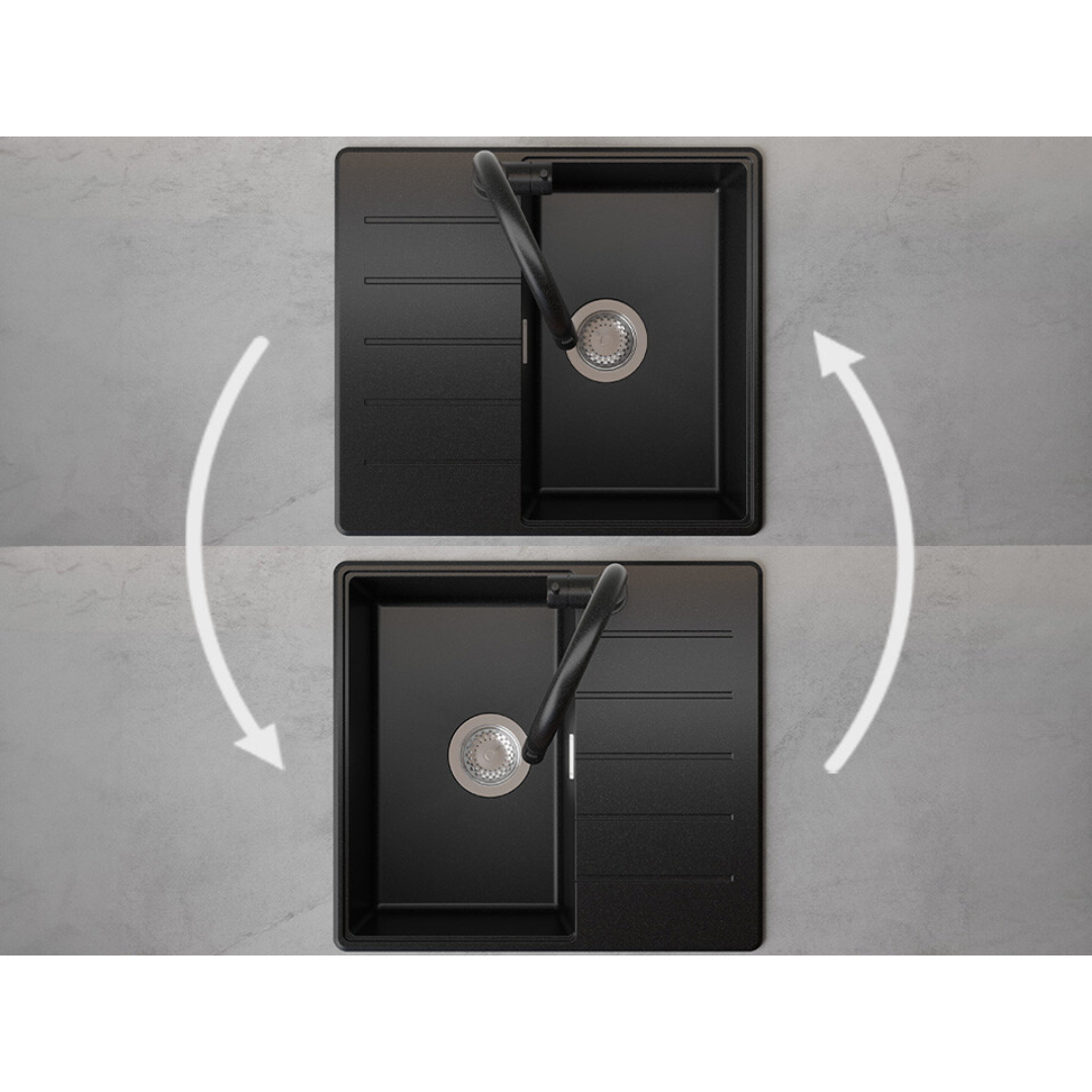 Fregadero de una cubeta con escurridor - Imagen 3