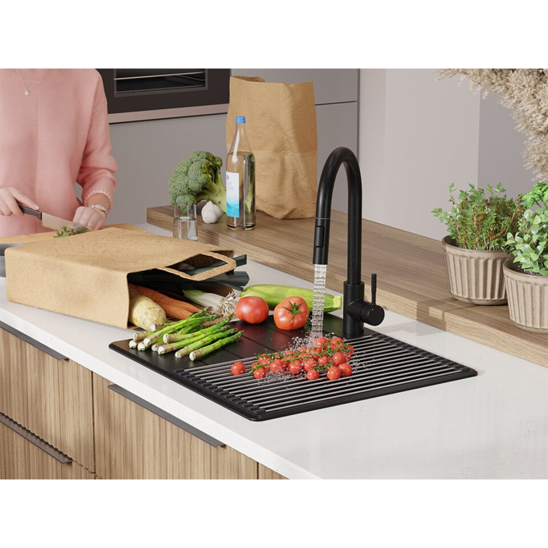 Fregadero de una cubeta con escurridor - Imagen 4